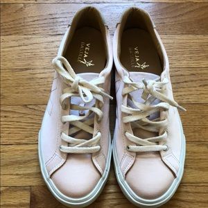 NWOT Pink Satin VEJA Shoes